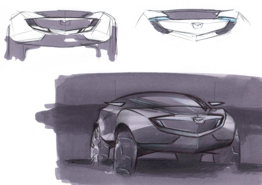  Mazda Hakaze Concept 2007 года  (фото 38 из 106)